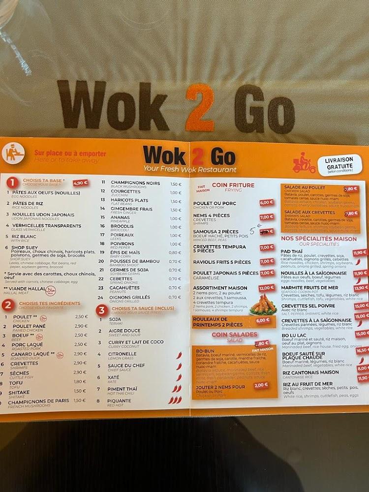 Wok 2 Go - Menu Image 1