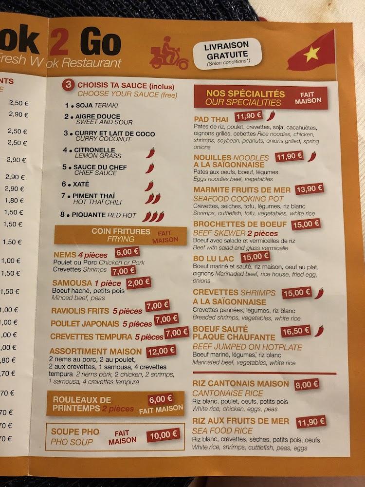 Wok 2 Go - Menu Image 3